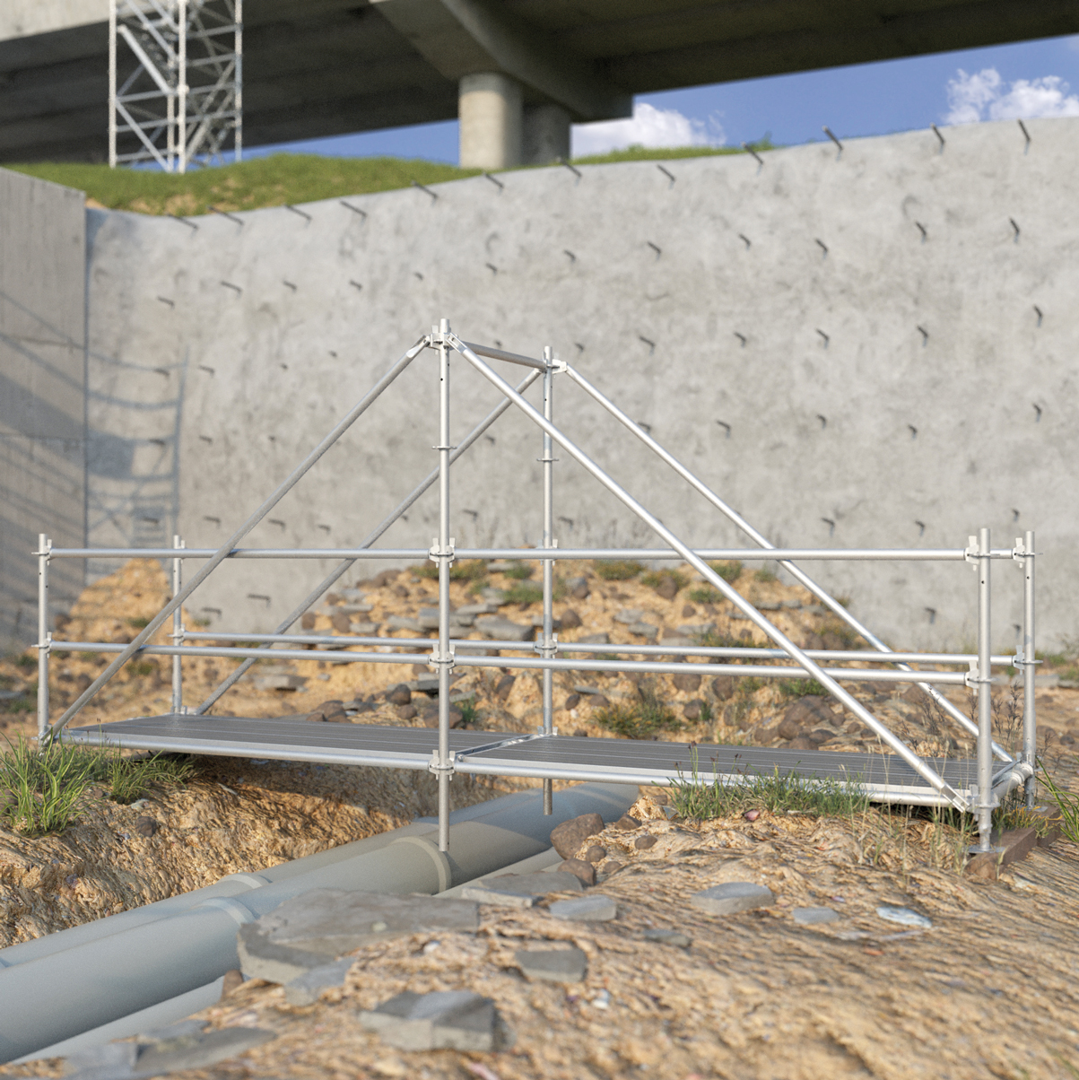 Accés aux chantiers Tobler AG